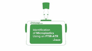 Identification of Microplastics using an FTIR-ATR