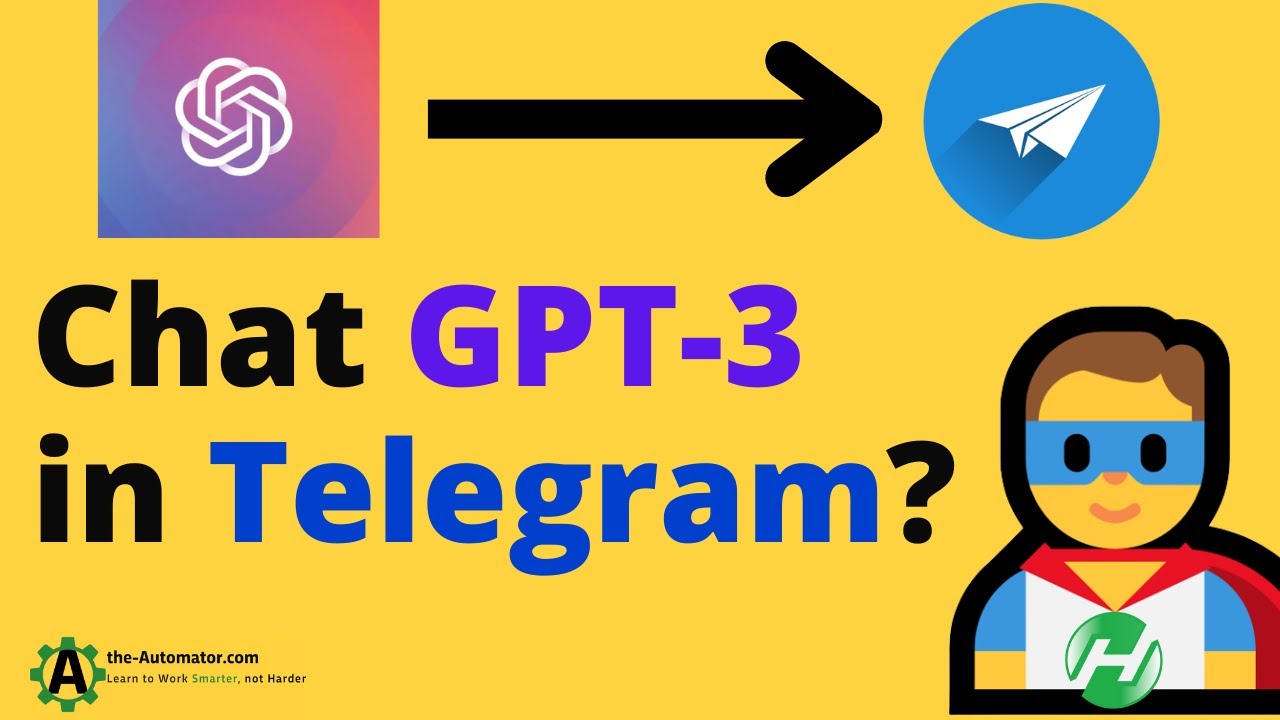 💬Unleash the Power of Chat GPT-3 for Killer Telegram Chatbots