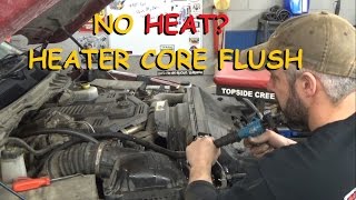 Flushing A Heater Core