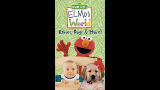 Elmo's World: Babies, Dogs & More (2000 VHS) (TV)