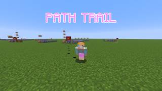 Making A Simple Path Trail Using Only Commands