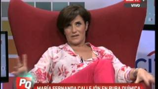 Maria Fernanda Callejon en Pura Quimica (22-10-2013)
