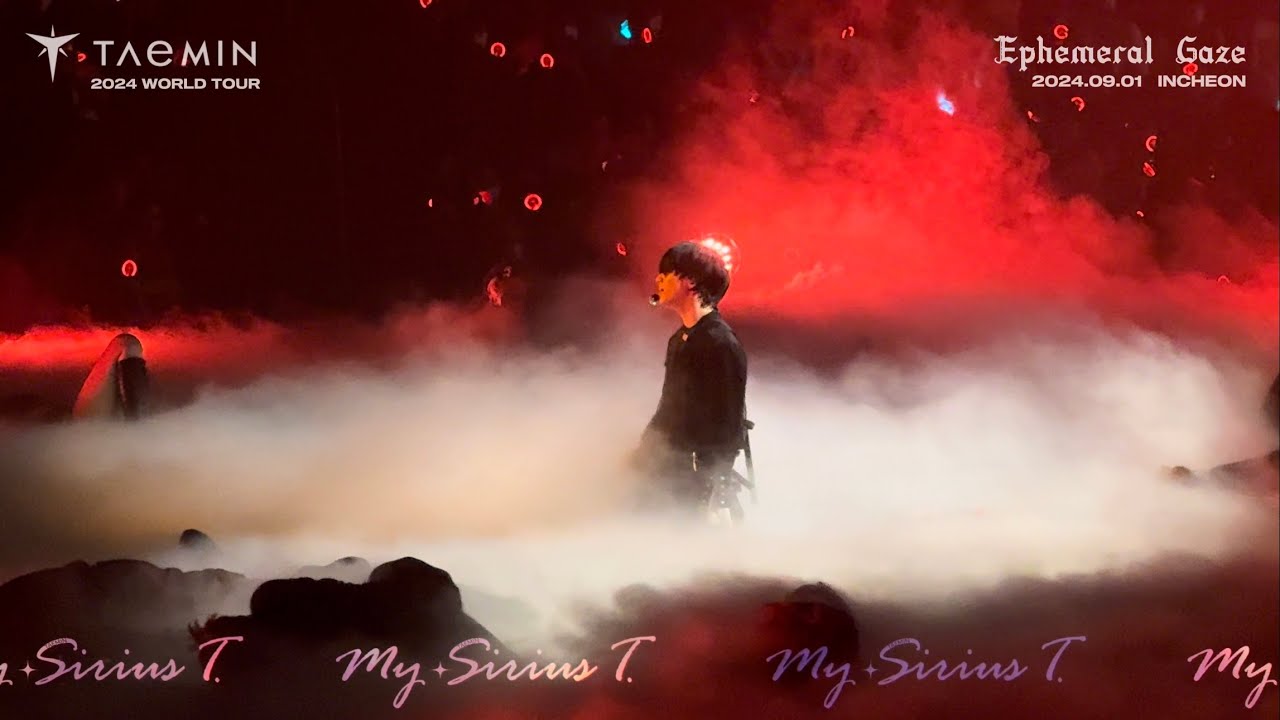 𝗧𝗔𝗘𝗠𝗜𝗡 태민 [4K] Goodbye 🥀, IDEA 이데아 💙, HEAVEN 헤븐 ☁️ 𝔈𝔭𝔥𝔢𝔪𝔢𝔯𝔞𝔩 𝔊𝔞𝔷𝔢 [ℙ𝕒𝕣𝕥 2] 20240901 시선콘 월드투어💞 솔로 콘서트
