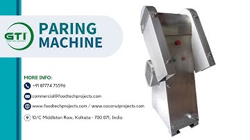Fully Integrated Turnkey Coconut Paring Machine | Genex Coconut Paring Machine | Coconut Machine