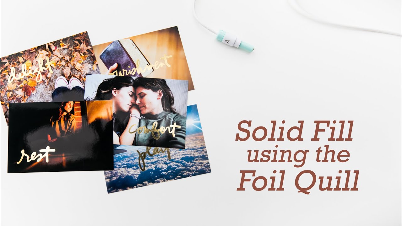 How to Use the Foil Quill on a Cricut Machine - Angie Holden The