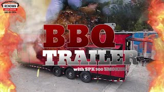 Elite BBQ Trailer with SPK500 Smoker: Ultimate Mobile Grilling Solution | Best Quality & Design