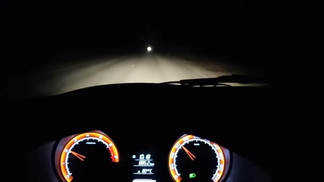 Лада Гранта FL. Опасный ближний свет фар с завода! - YouTube