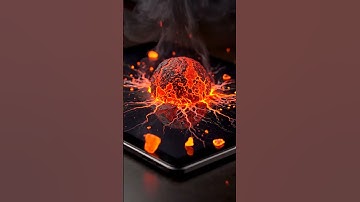 Can 1000°C Hot Ball pass through all these: things #satisfying #asmr #experiment