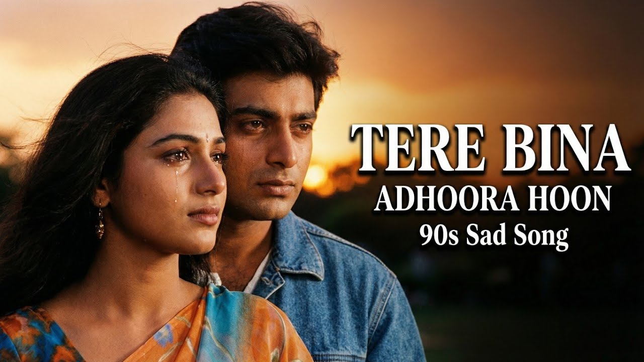 Tere Bina Adhura Hoon | 90s Style Sad Song | Heart Touching Hindi Song |