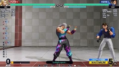 KOF XV Andy has NEW SHATTER STRIKE COMBO!!! Patch 1.62 changes!