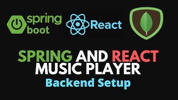 Backend Setup - Spring Boot and ReactJS Music Player CRUD Application