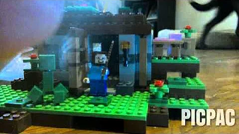 Minecraft lego sorry for blur #picpac #stopmotion ...