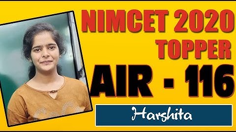 Winning strategy of Harshita AIR 116 NIMCET | Impetus Gurukul student NIMCET Result