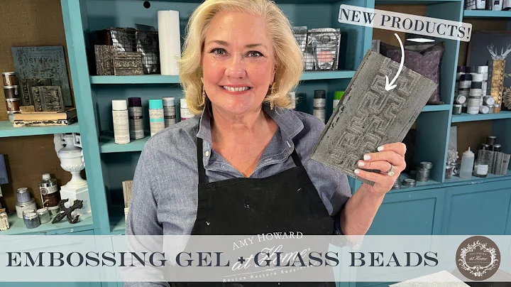 Introducing... Embossing Gel + Atelier Glass Beads