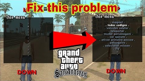 how to fix blank cheat in gta san andreas || how to fix cleo mod gta sa android #shorts #sanandreas