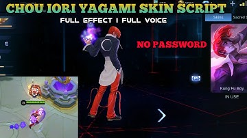 CHOU IORI YAGAMI SCRIPT| FULL VOICE | ALL PATCH | NO PASSWORD-JUTZ PLAY