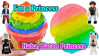 Relaxing Slime Storytime Roblox | I'm a princess being a Bacon just to find my true friend