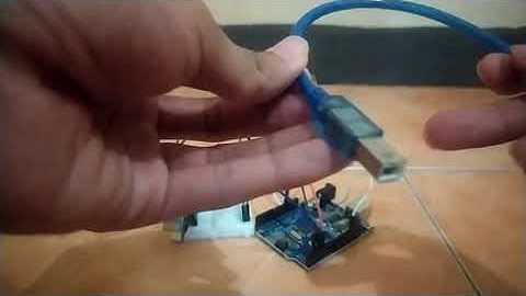 Cara Menghidupkan Lampu Dengan Sensor Jarak Secara Otomatis Menggunakan Arduino UNO | SINAU ROBOT