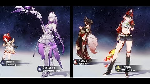 Honkai: Star Rail 3.2 MoC E0S1 Castoric | E0S1 Rappa