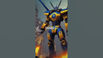 Asking A.I. to create a Mech for every country - Part 9 #shorts #short