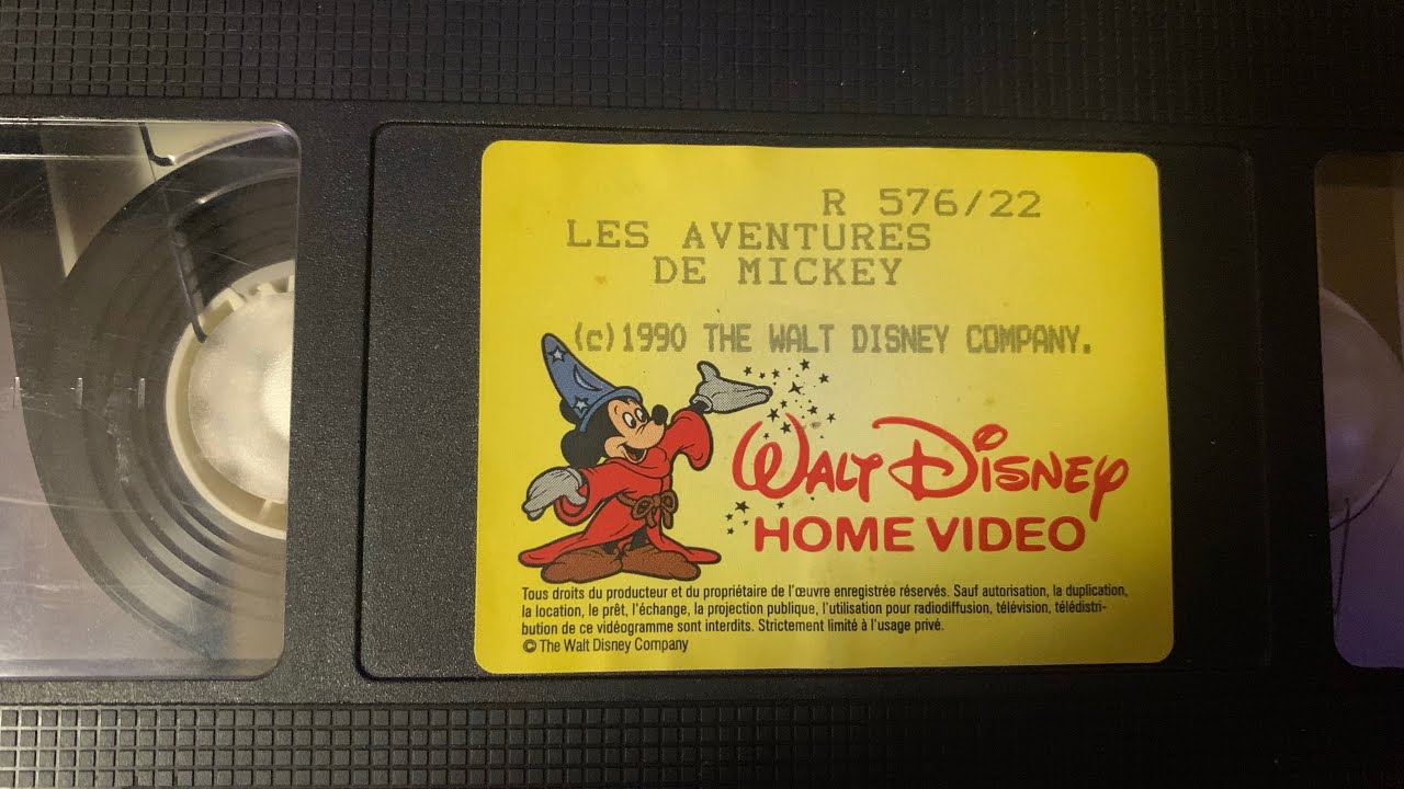Closing to Les Aventures De Mickey (French VHS - 1990)