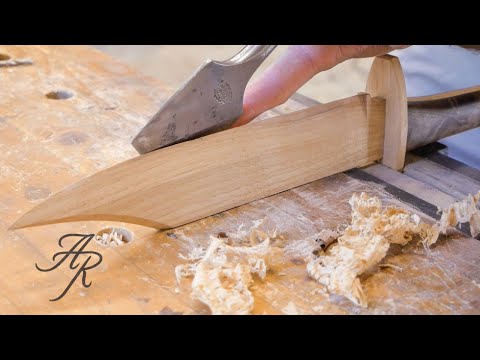 Video: How To Make A Knife Out Of Wood