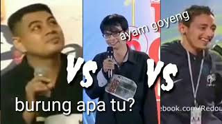 Burung puyuh vs ayam goyeng vs penyanyi arab