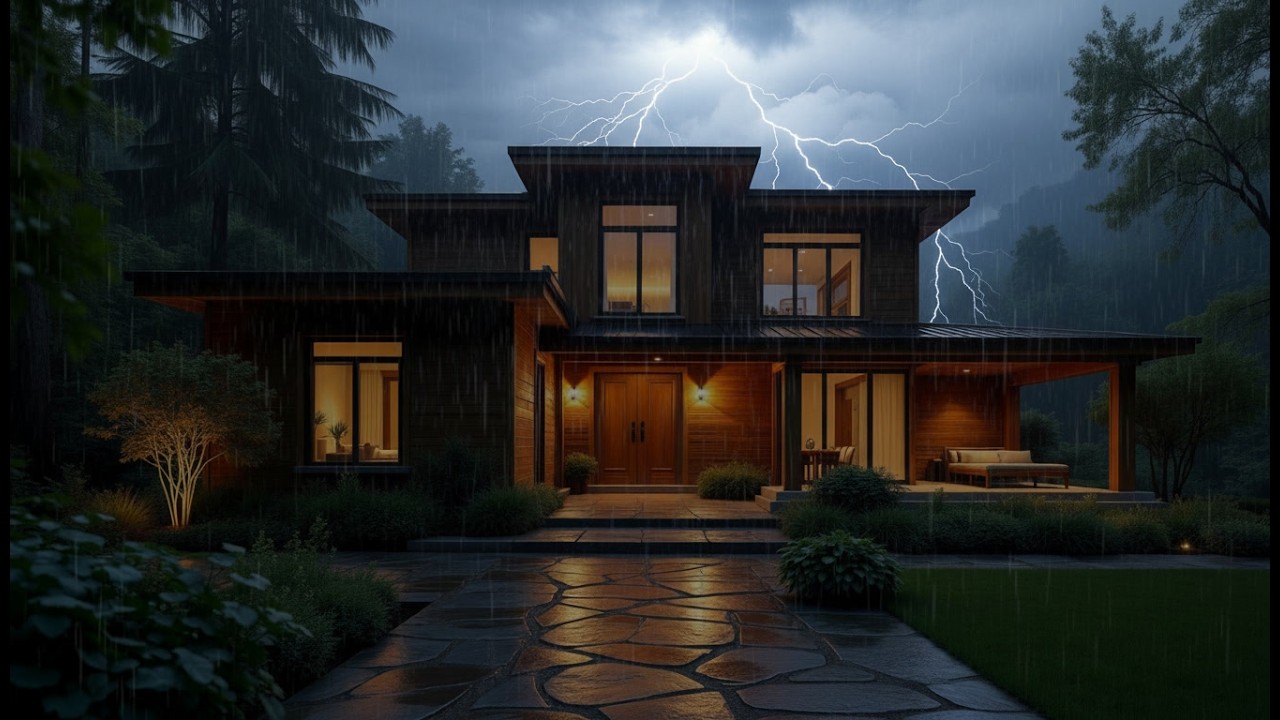 Sounds of Rain & Thunder for Deep Sleep – Relax Your Mind & Sleep Peacefully Tonight