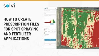 Celebrity How to Create VRA Maps for Spot Spraying and Fertilizer Applications with Prescription Tool Profile