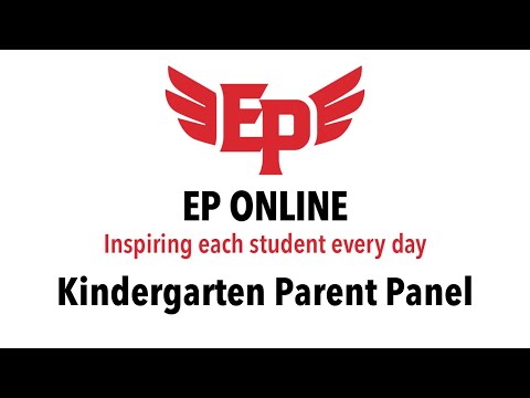 Eden Prairie Online Kindergarten Parent Panel