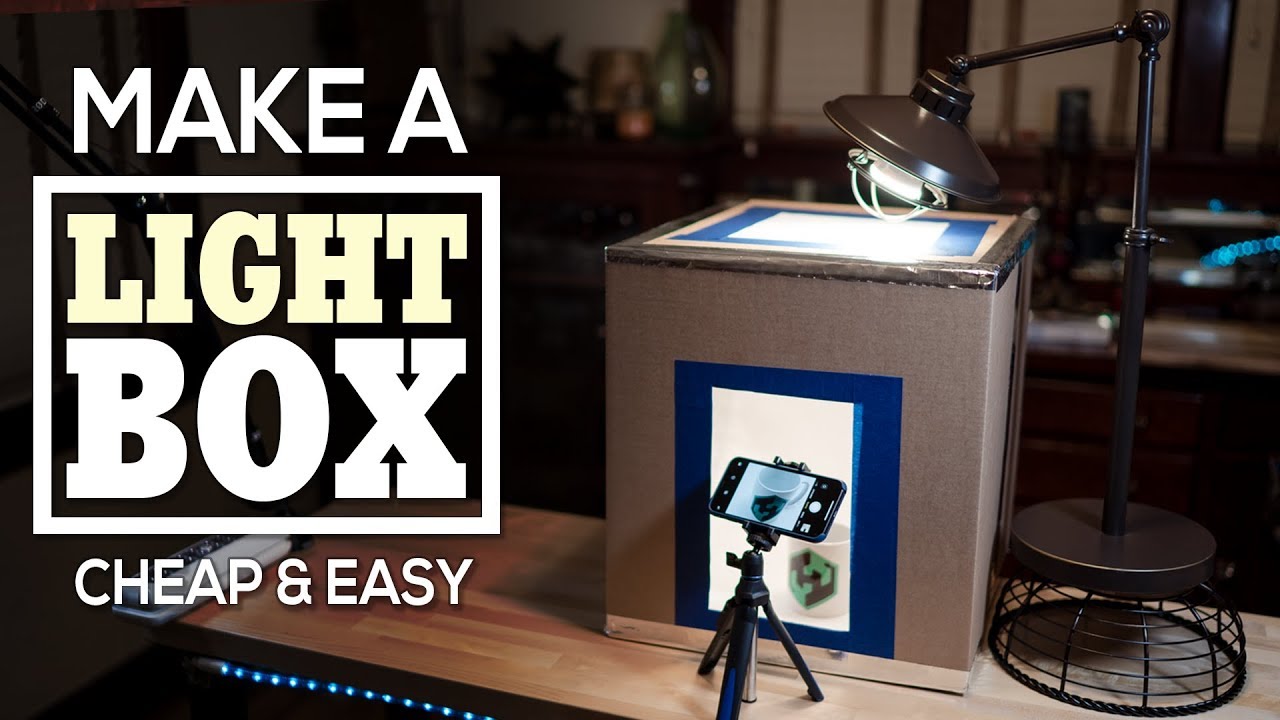 How to Create an Inexpensive Photography Lightbox: 12 Steps