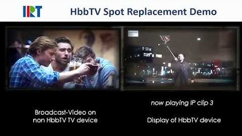 IRT HbbTV SpotReplacement Demo