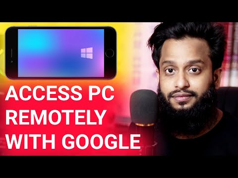 How To Remote Access your Computer  from Anywhere using Google!