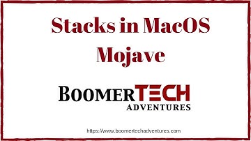 Stacks in MacMojave