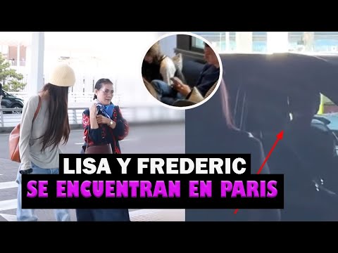 Lisa llegó a París con personal nuevo, ninguno de YG, Frederic Arnault la recoge