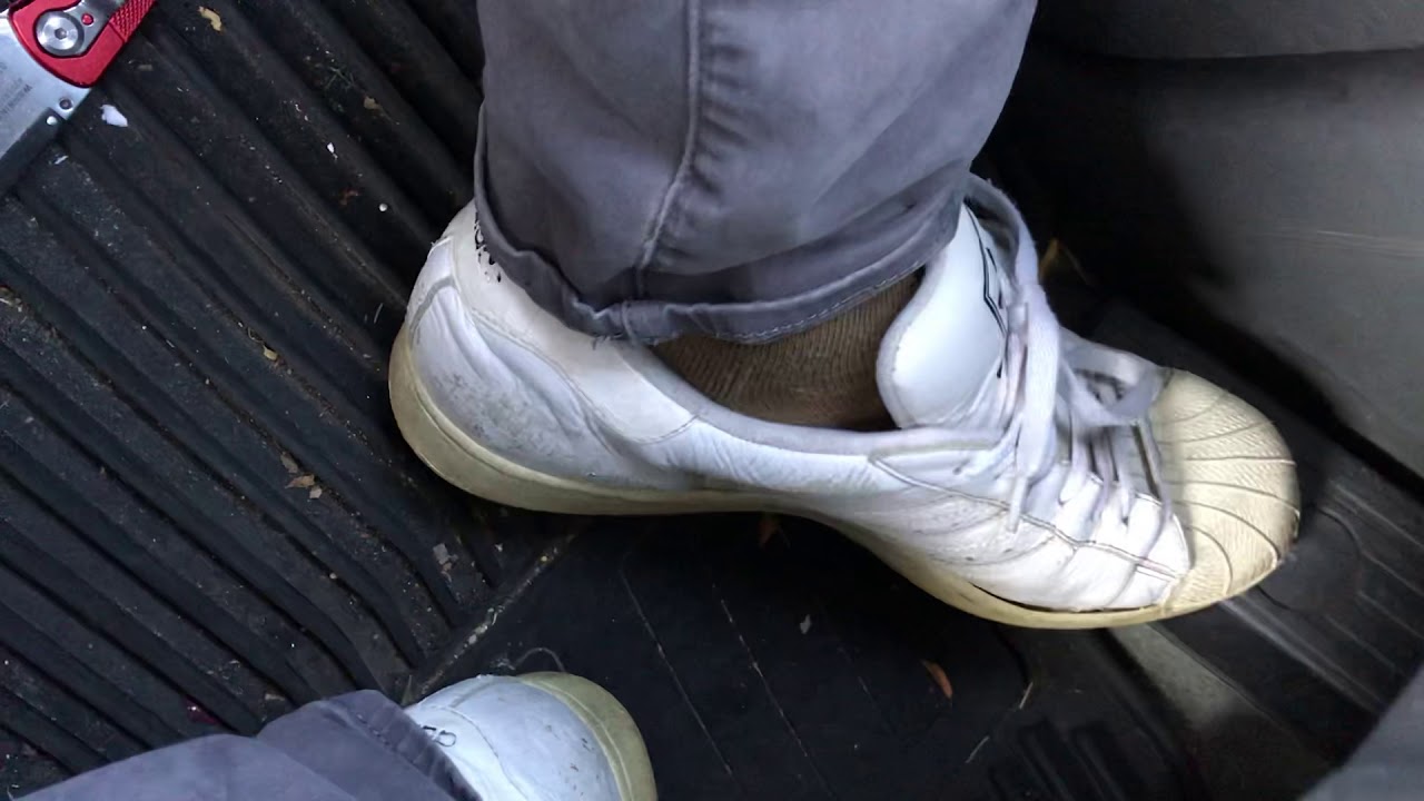 Enjoying My Vintage 2002 Well Worn And Trashed Adidas Superstar Casual