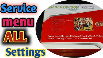 China kit Service memu Open/All TV Service Mode Open/Best Vision kit ka Service Mode Open