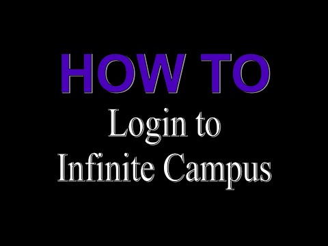 How to... Login to Infinite Campus