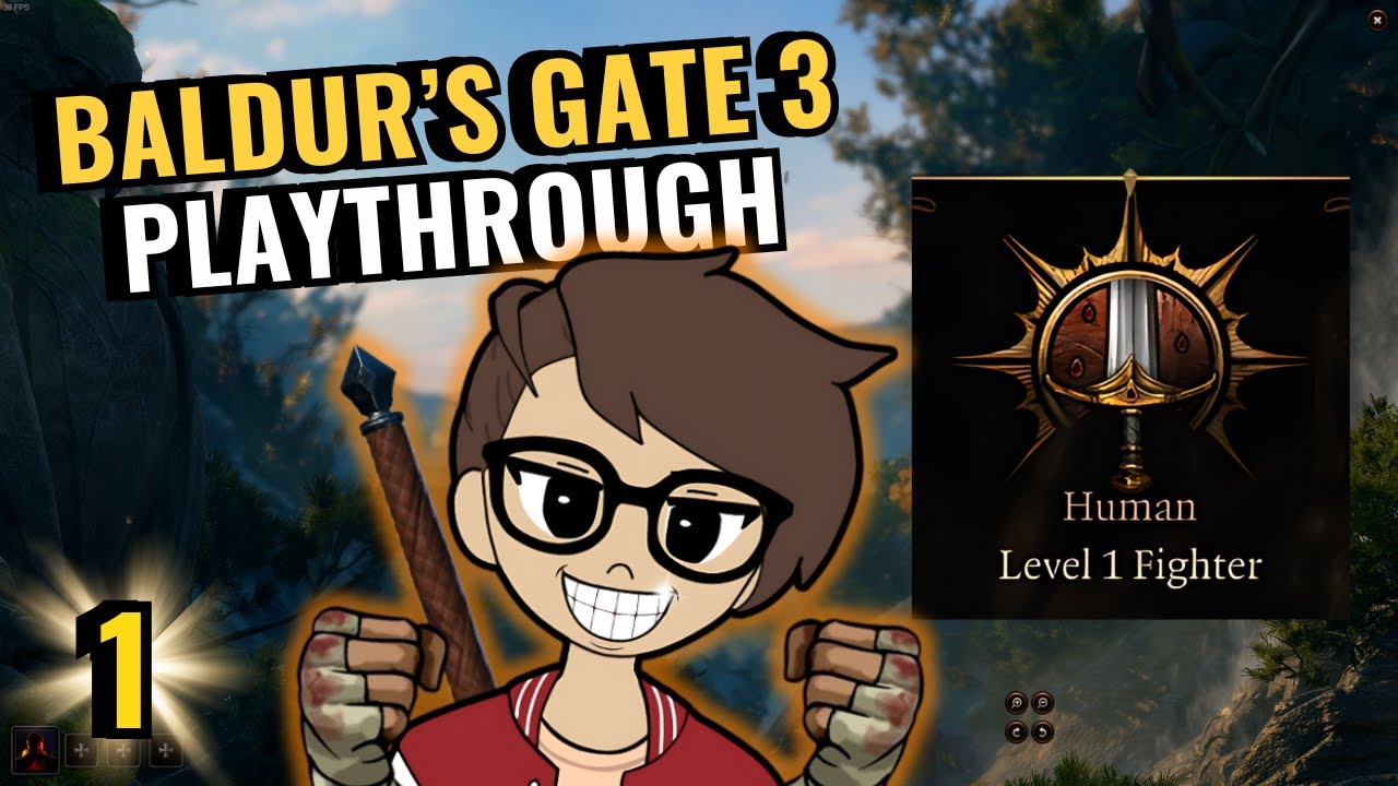 Jotwah Plays Baldur's Gate 3 Tactician Difficulty Blind Playthrough Livestream #1 - YouTube