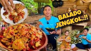 CARA MEMBUAT BALADO JENGKOL TIDAK BAU MENYENGAT EMPUK DAN ENAK ‼️ MUKBANG BARENG ADEK VELLA 😍