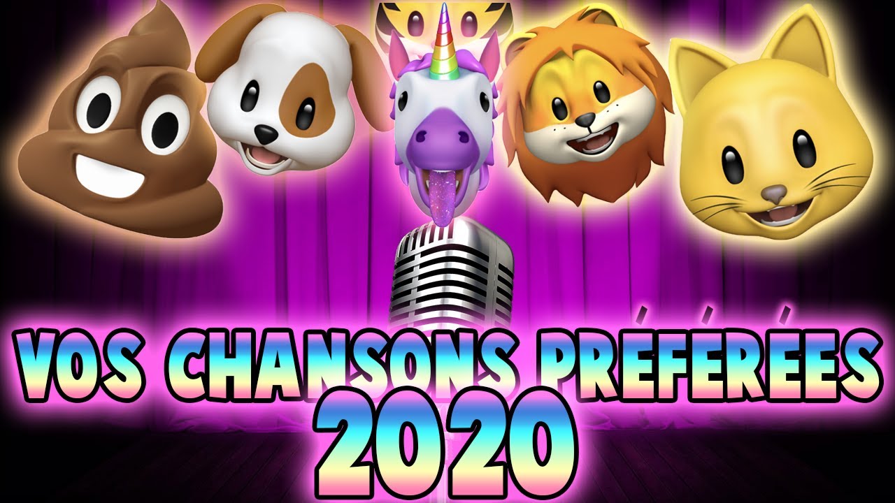 LES ANIMOJIS CHANTENT LES CHANSONS DE 2020