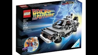 How I built the LEGO Delorean from Back to the Future - Animation