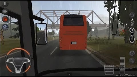 The Red Double-Decker Bus🌴⭐🙂 - Bus Simulator: Ultimate Multiplayer Bus Wheels Games Android 😃🔥