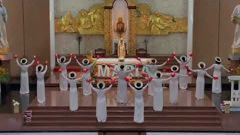 [4K] Kết Thúc Tháng Dâng Hoa Kính Đức Mẹ Maria | Giáo Xứ Nam Hoà 28-5-2022