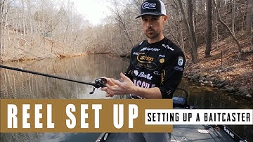 NO BACKLASHES - How To Set Up A Casting Reel - John Crews