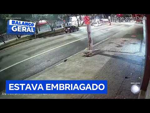 SP: policial civil é preso após atropelar menino de 10 anos