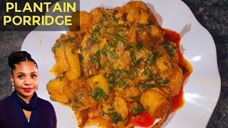 Tasty Ripe Plantain Porridge Recipe | Plantain Porridge Nigerian