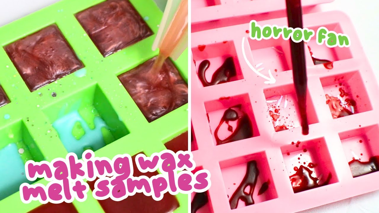 How We Make Our Wax Melt Samples, Making Soy Wax Melts