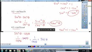 5 1, Guided Video Notes, Day 2, Simplifying using Trig Identities (Pre-Calc)