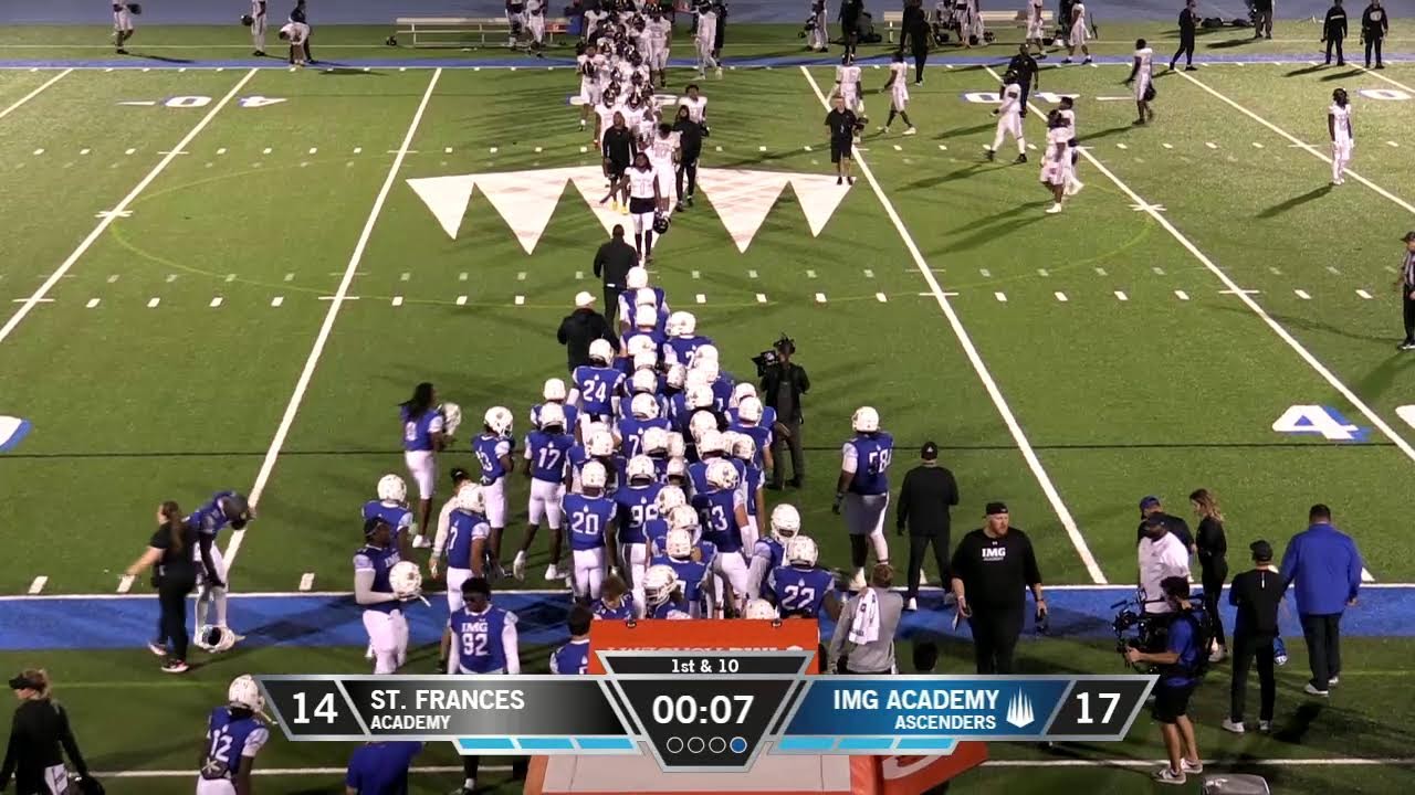 2023 Livestream IMG Academy (National) vs. St. Frances YouTube